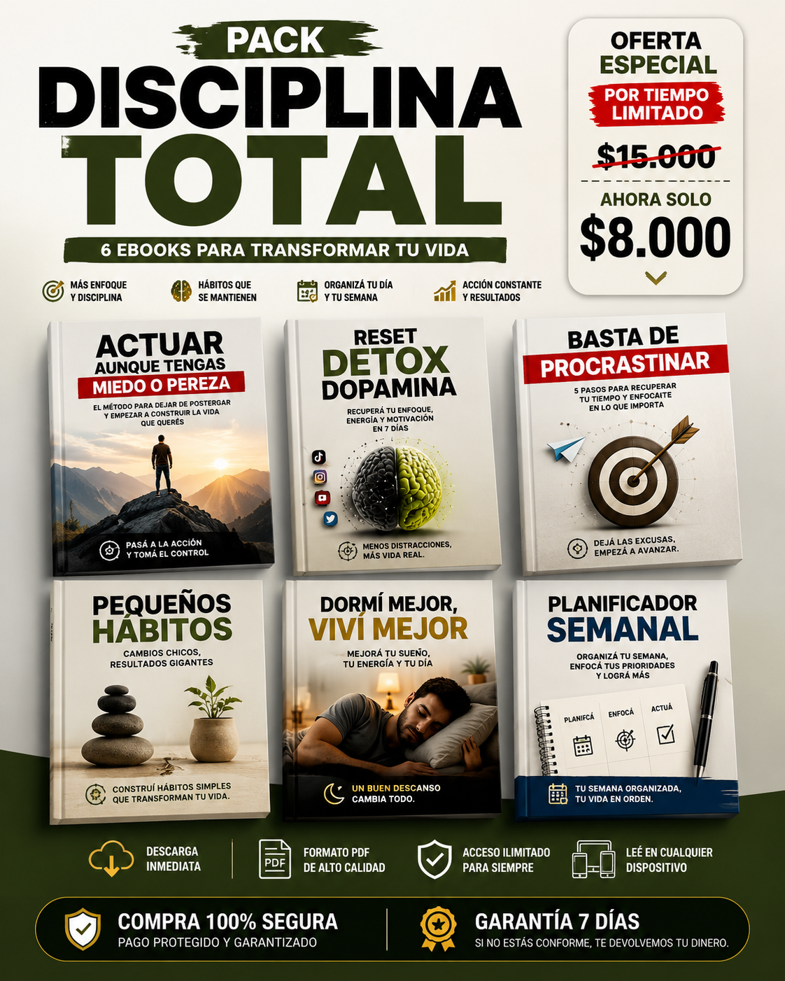 🚀 Pack Disciplina Total